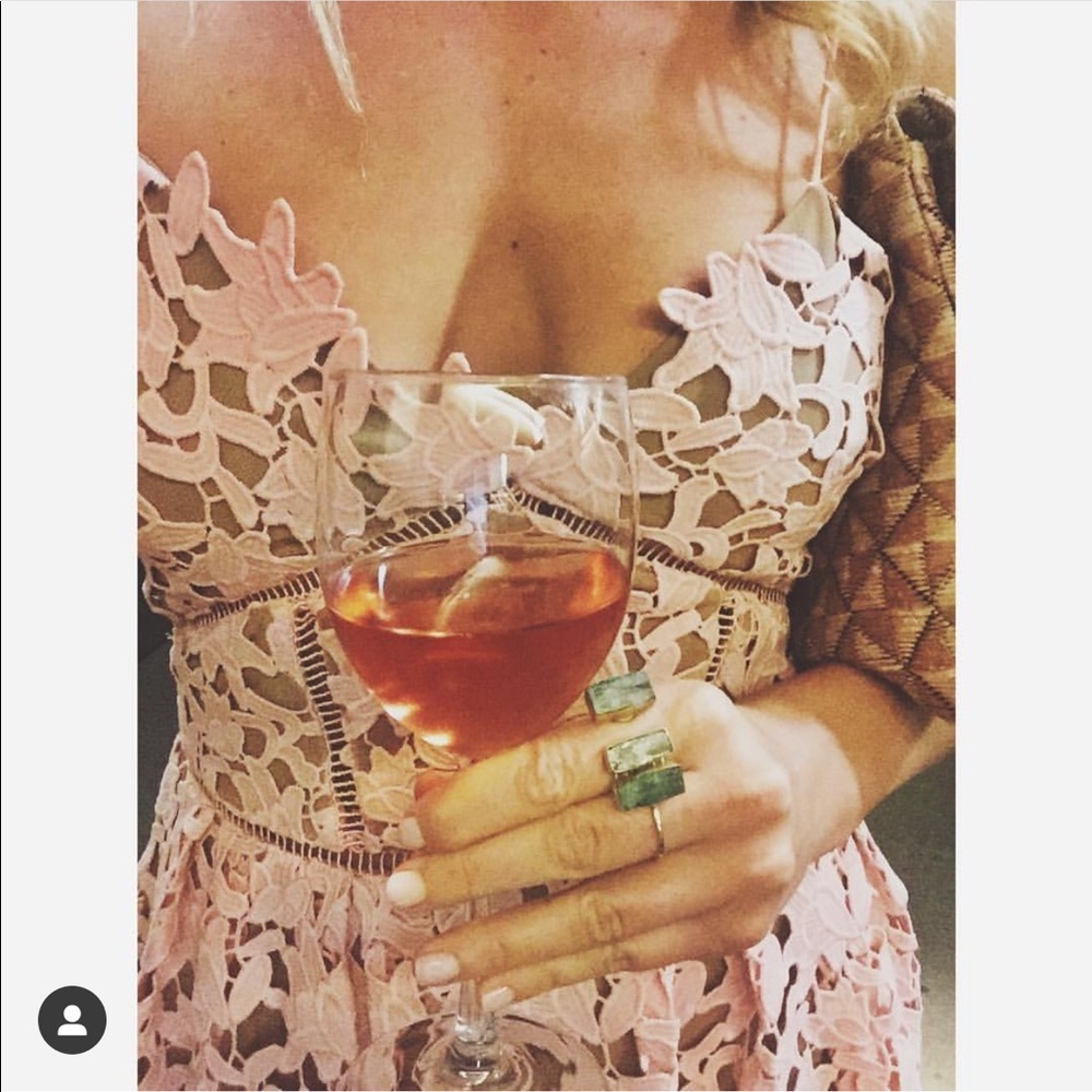 Self-Portrait Azalea Dress, Pink, Size 6